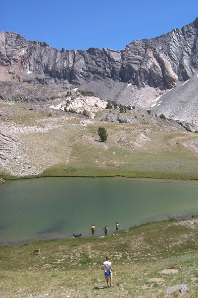 Lake at 7700 feet